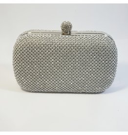 Cta0072 - Silver,  Clutch Bag