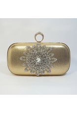 Cta0100 - Gold,  Clutch Bag