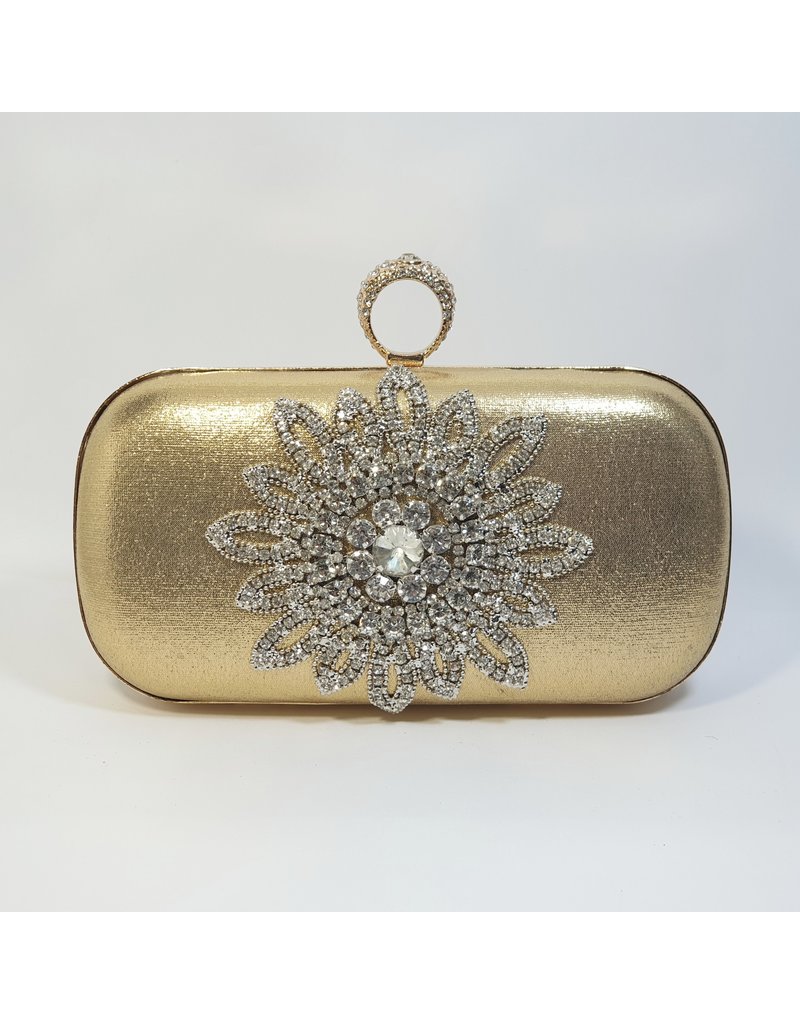 Cta0100 - Gold,  Clutch Bag