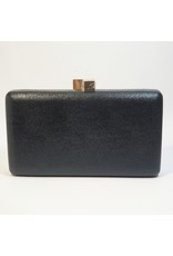 Cta0109 - Black, Rectangle Clutch Bag