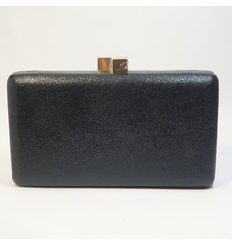 Cta0109 - Black, Rectangle Clutch Bag