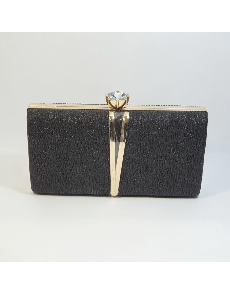 Cta0112 - Black,  Clutch Bag