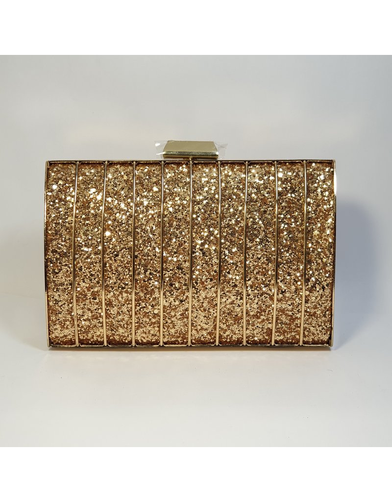 Cta0053 - Gold,  Clutch Bag