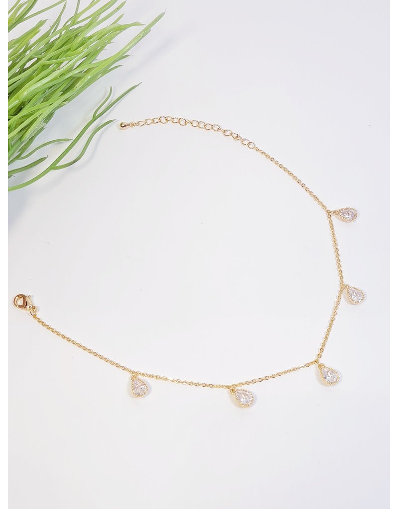 ANH0067 - Gold  Anklet