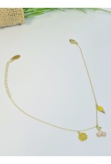 ANH0101 - Gold, Yellow Anklet