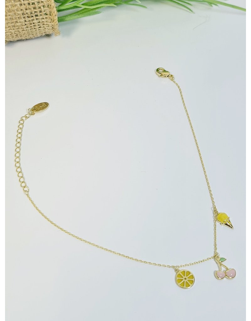 ANH0101 - Gold, Yellow Anklet