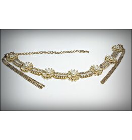 HPF0002 - Gold Pearl Choker