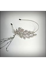 HPF0015 - Silver, Leaf Vintage Tiara