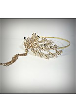 HPF0016 - Gold, Leaf Vintage Tiara