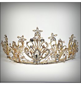 HPF0029 - Gold Vintage Tiara