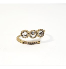 RGE0004- GOLD RING SIZE 17
