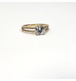 RGE0028- GOLD RING SIZE 19