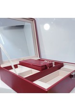 HRG0029 - Red Square Jewellery Box