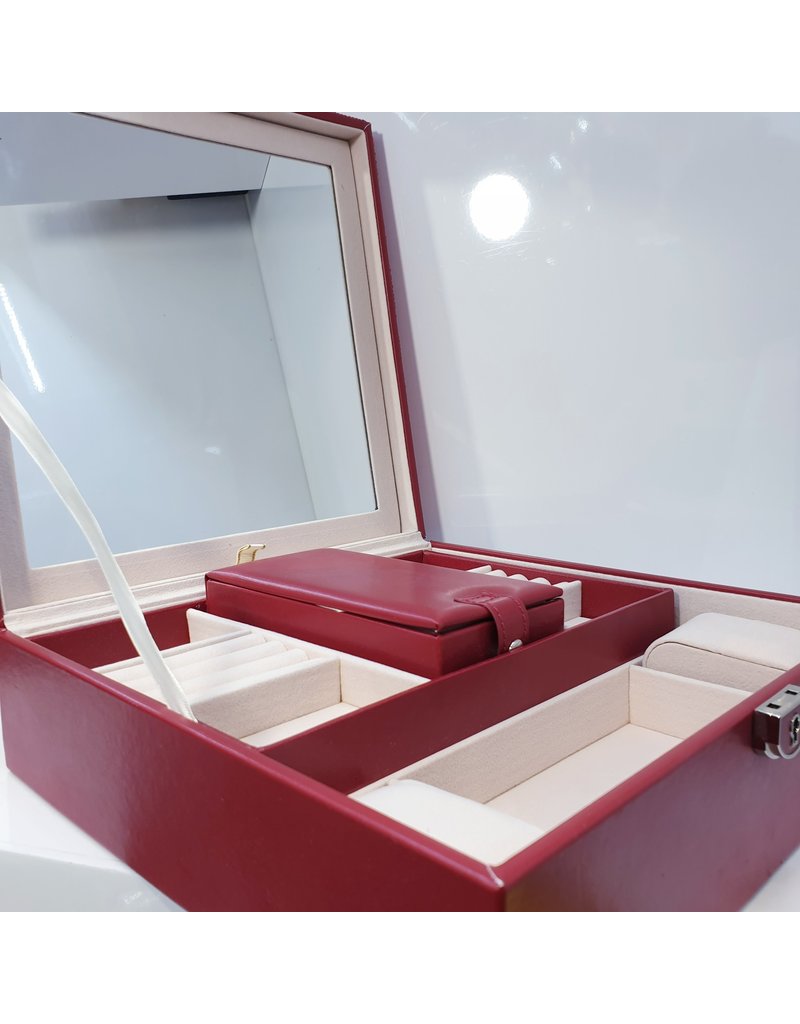 HRG0029 - Red Square Jewellery Box