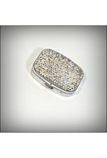 HRG0061 - Silver Rectangle Medicine Box