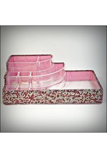 HRG0076 - Pink Embellished Organiser Large