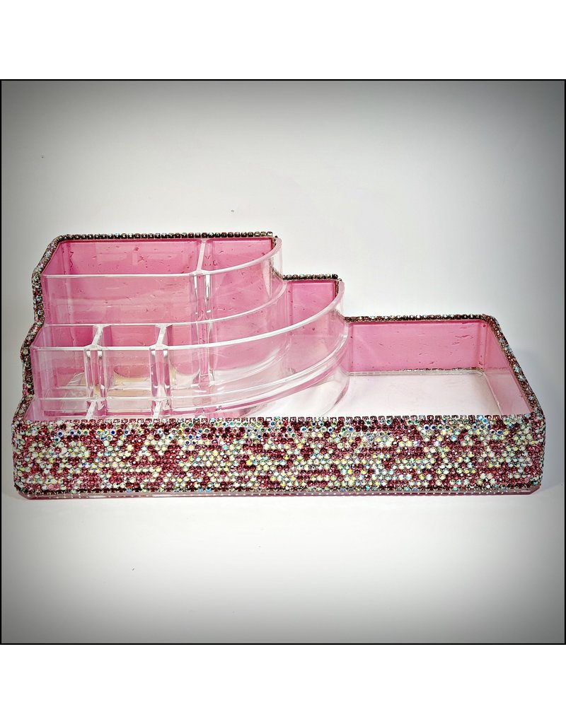 HRG0076 - Pink Embellished Organiser Large