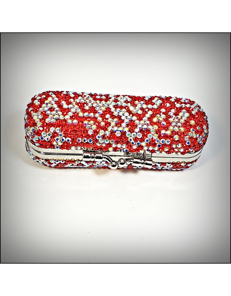 HRG0086 - Red Lipstick Holder Large With Mirror