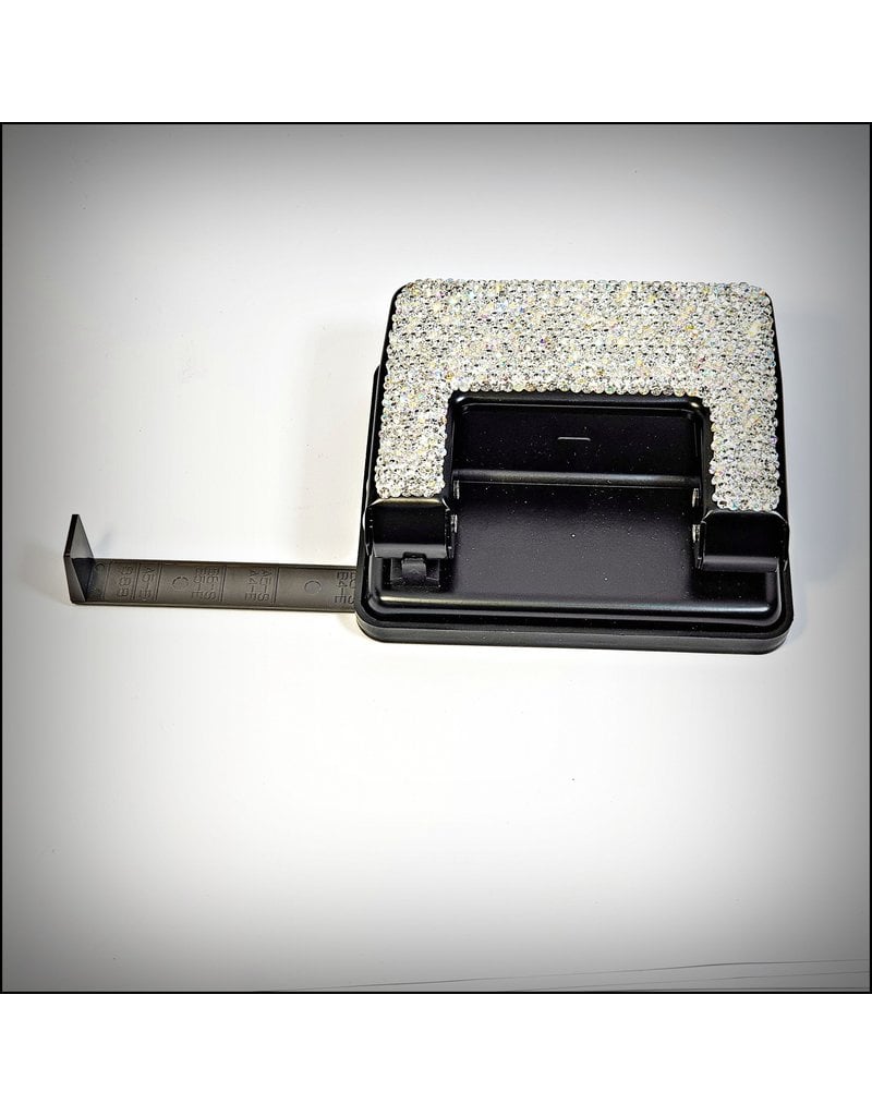 HRG0107 - Silver, Black Medium Punch With Size Measure