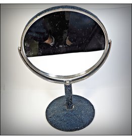 HRG0116 - Blue Big Desk Mirror