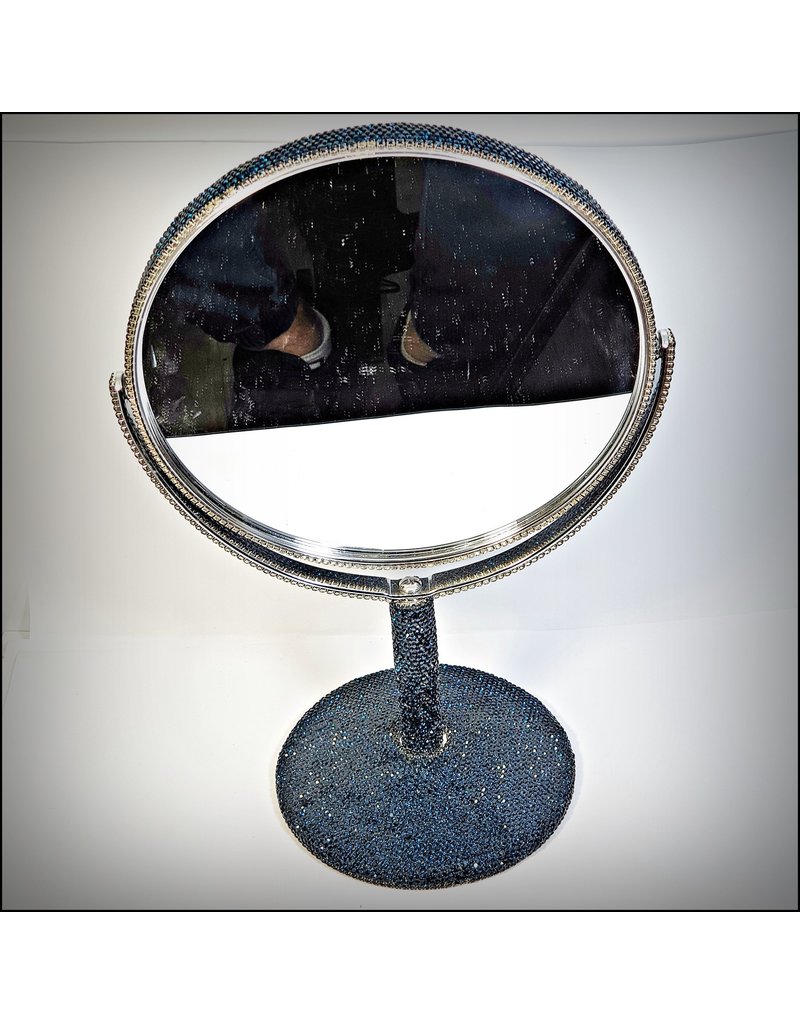 HRG0116 - Blue Big Desk Mirror