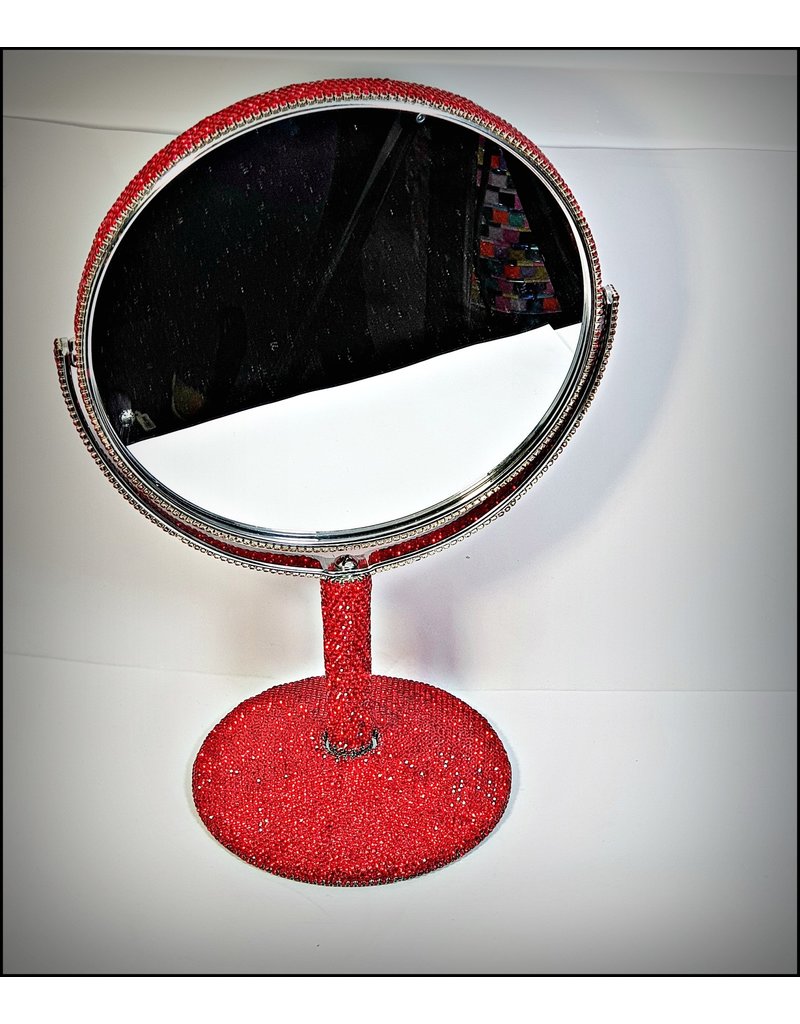 HRG0117 - Red Big Desk Mirror