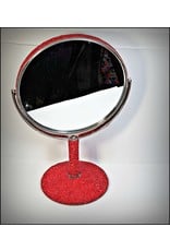 HRG0117 - Red Big Desk Mirror