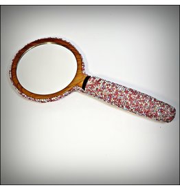 HRG0120 - Pink Hand Held Mirror