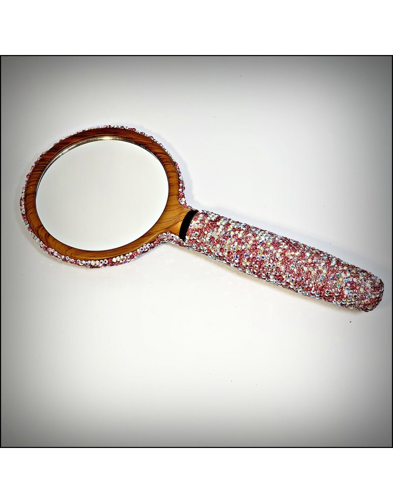 HRG0120 - Pink Hand Held Mirror