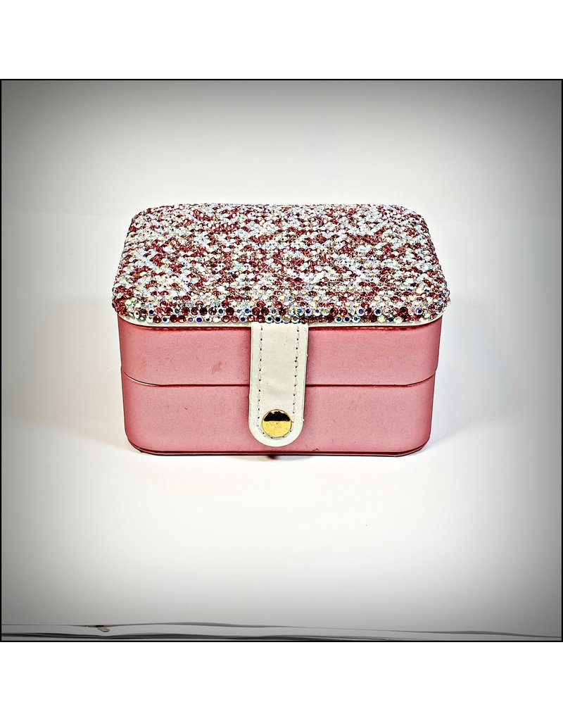 HRG0136 - Pink Rectangle Jewellery Box