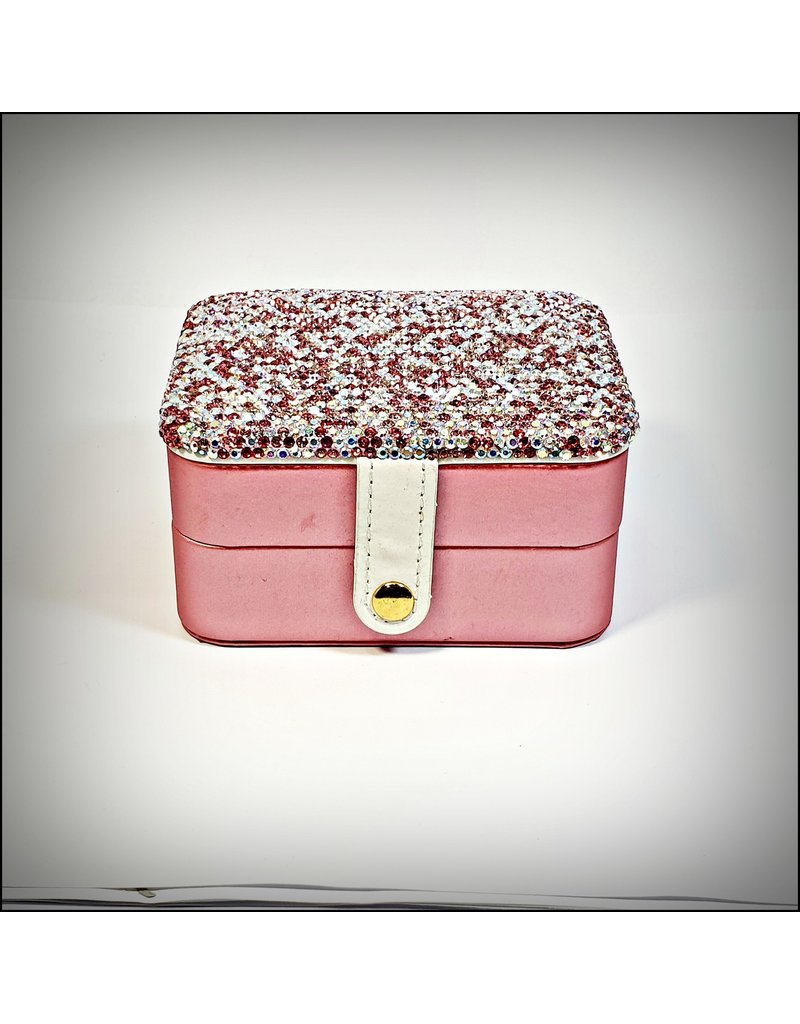 HRG0136 - Pink Rectangle Jewellery Box