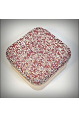 HRG0154 - Pink Square Mini Jewellery Box