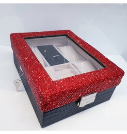 hrf0058 - Red Watch/Jewellery Box