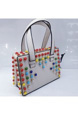 Cta0092 - Beige, Multicolour, Mini Handbag