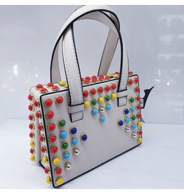 Cta0092 - Beige, Multicolour, Mini Handbag