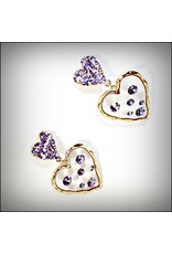 ERH0071 - Purple  Earring