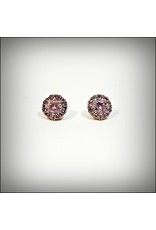 ERH0172 - Rose Gold Pink  Earring