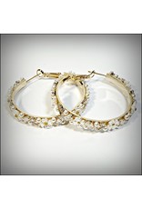 ERH0222 - Gold Pearls  Earring