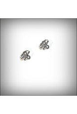 ERH0227 - Silver Bow  Earring