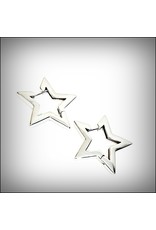 ERH0250 - Silver Star  Earring