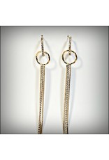 ERH0255 - Gold Drop  Earring