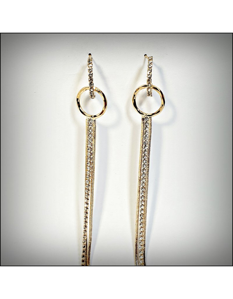 ERH0255 - Gold Drop  Earring