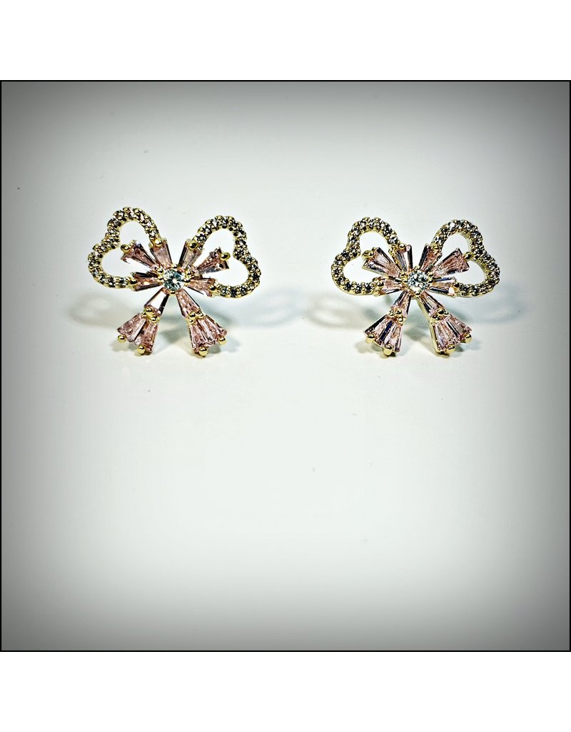 ERH0277 - Gold Pink  Earring