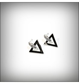 ERH0281 - Silver Tringle Earring