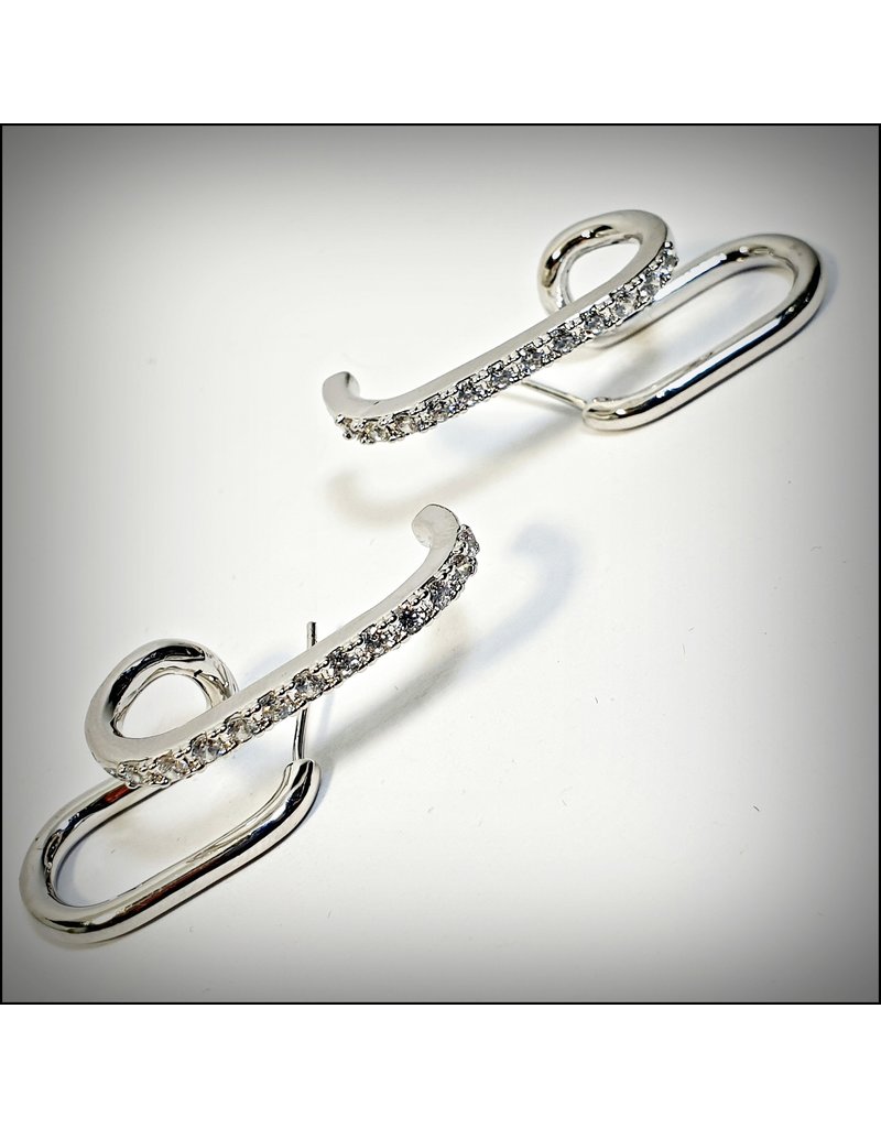 ERH0361 - Silver  Earring