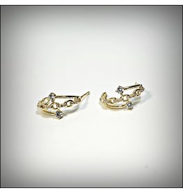 ERH0370 - Gold Ring  Earring