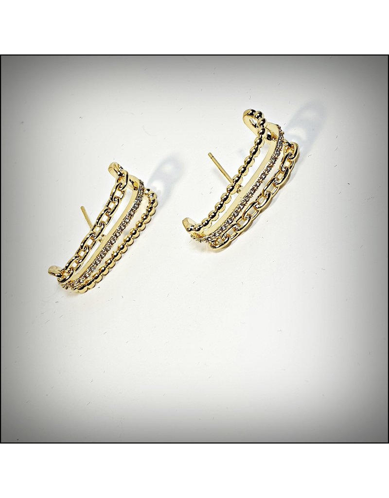 ERH0378 - Gold  Earring