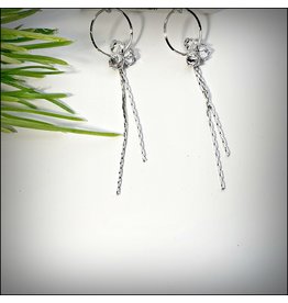 ERH0385 - Silver  Earring