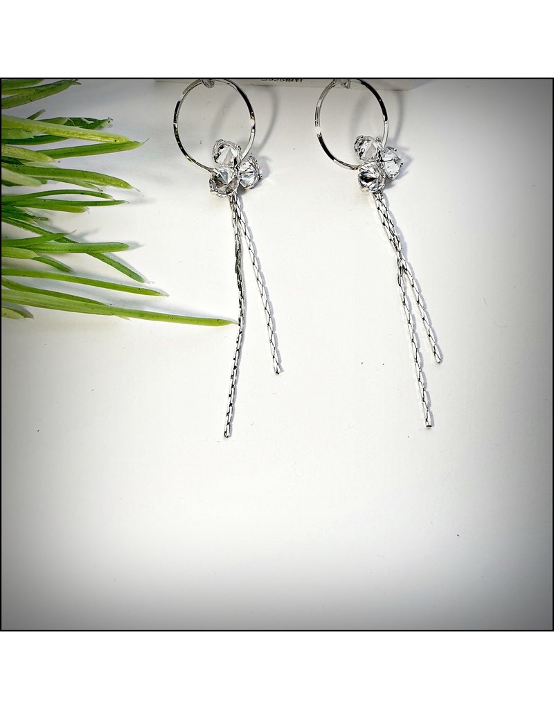 ERH0385 - Silver  Earring