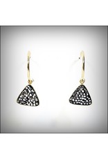 ERH0390 - Black  Earring